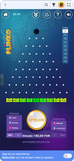 Welche Plinko app ist die beste