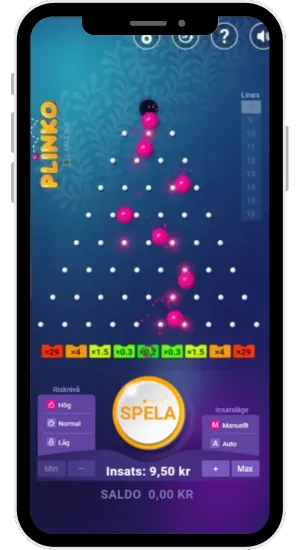 8 lines high level drop ball